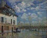 Alfred Sisley Painting of Alfred Sisley in the Orsay Museum oil painting artist